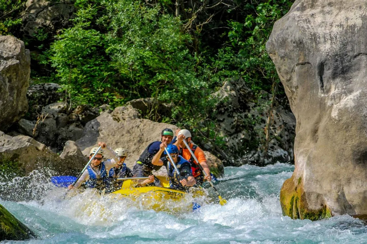 Rafting on the Cetina River, day trip from Split