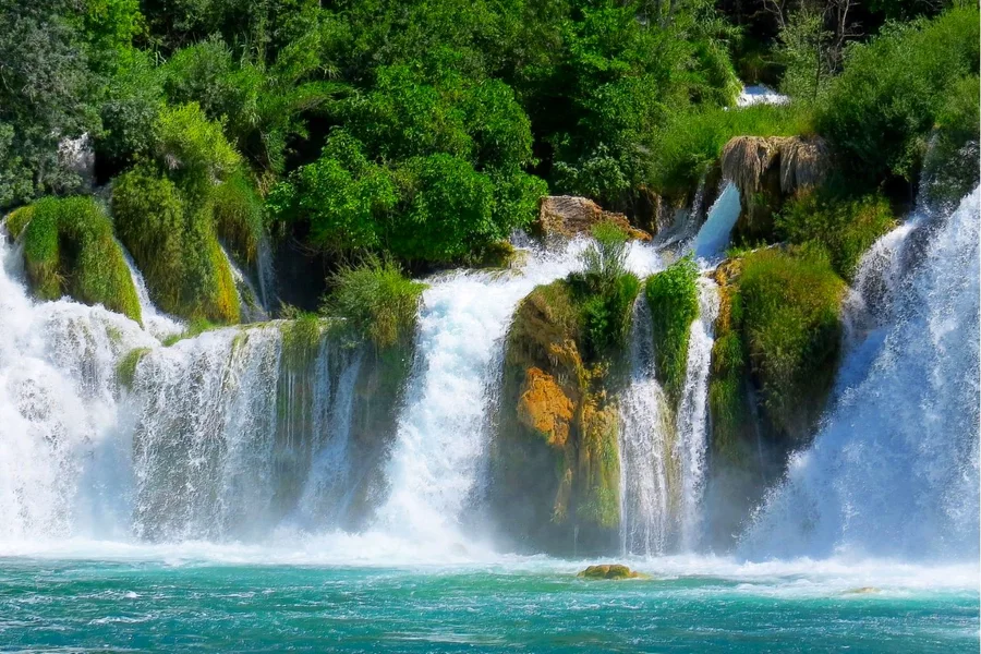 Skradinski buk waterfall in Krka National Park