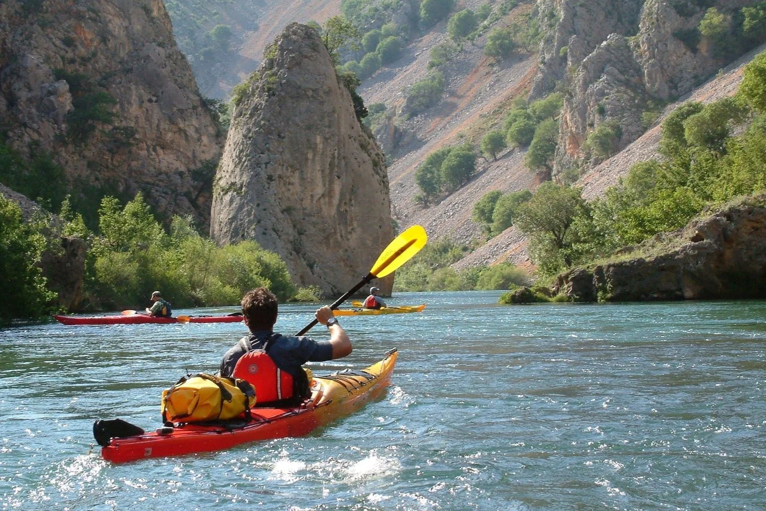 Kayaking on the Zrmanja River canyon, day trip from Zadar