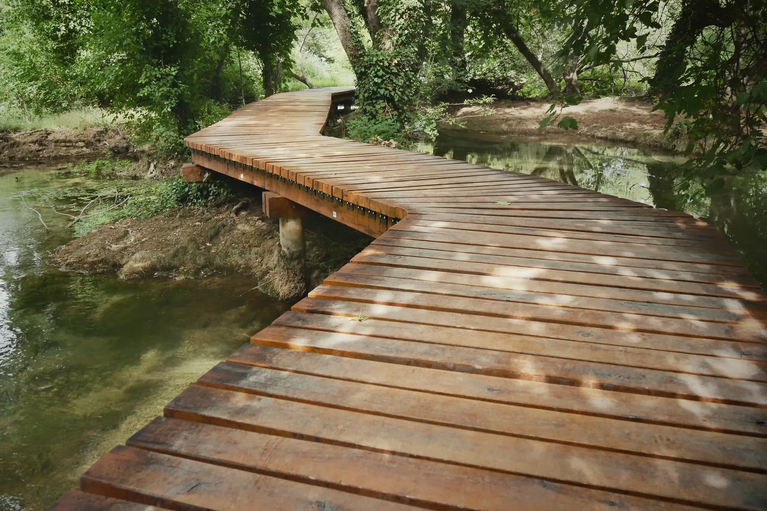 Krka boardwalk, day 4 of the Best of Croatia tour