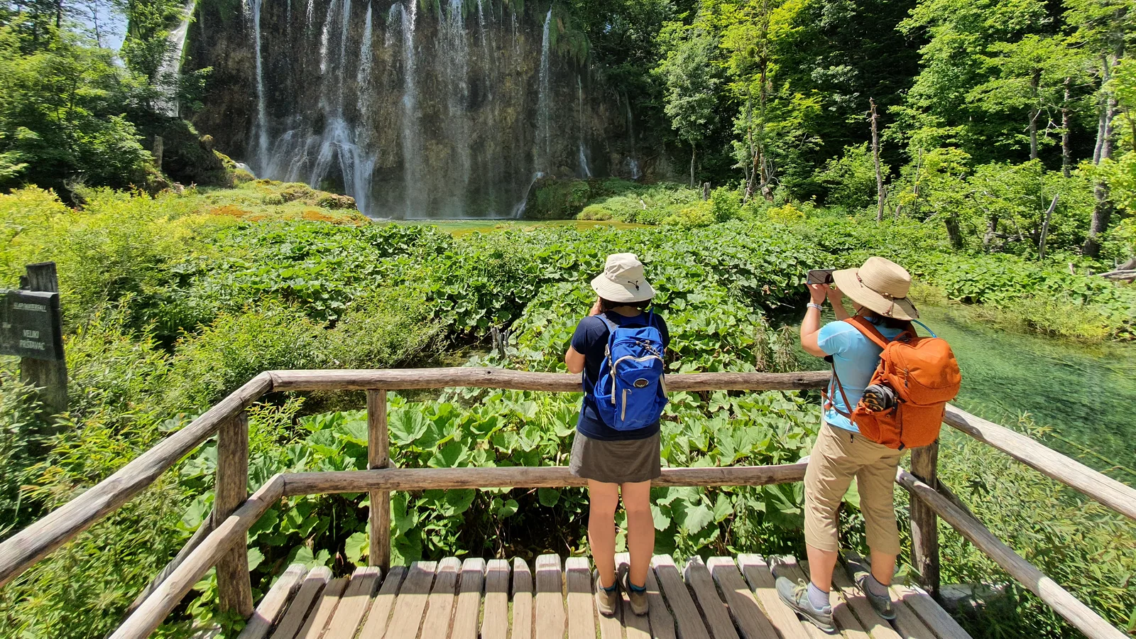 Plitvice Lakes waterfalls, Best of Croatia tour