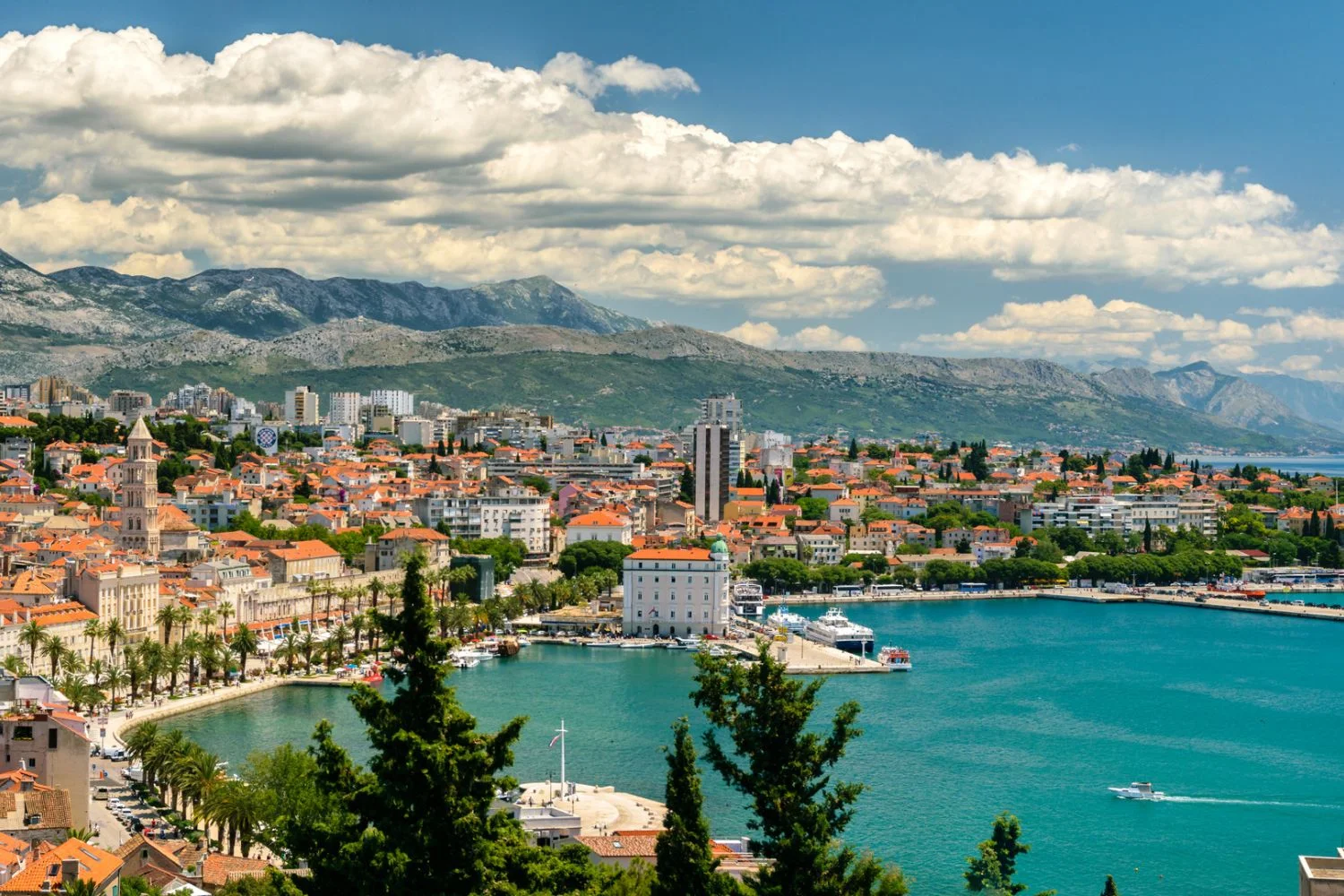 Split, start of the Croatia Island Hopping multi-day tour
