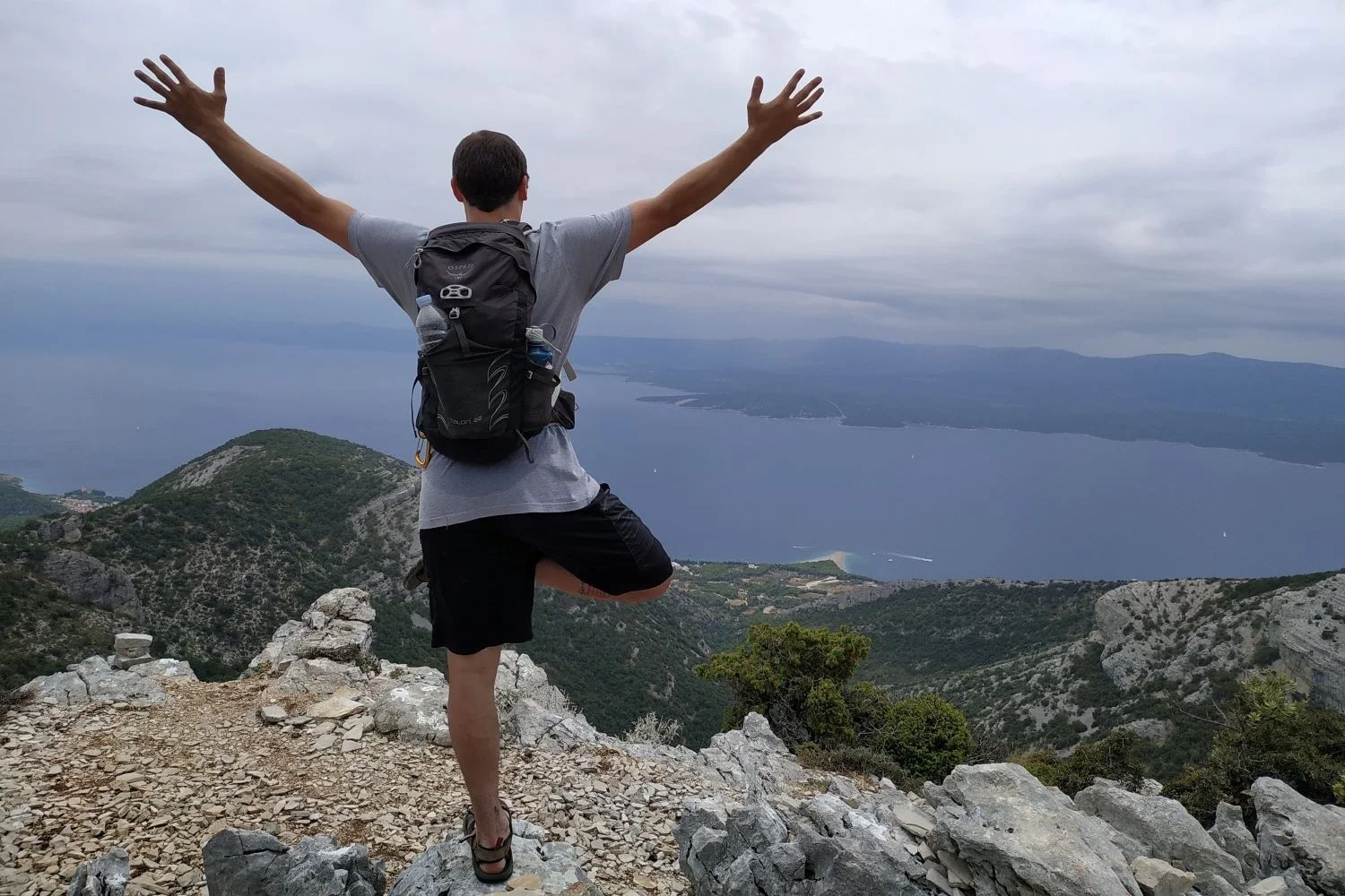 Brač, day 2 of the Island Hopping Multisport tour