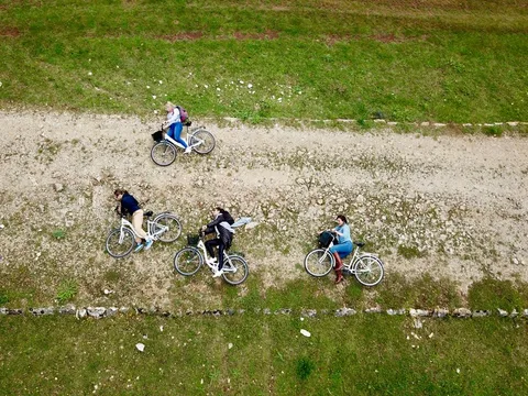 Cycling on the Brijuni Islands, Istria