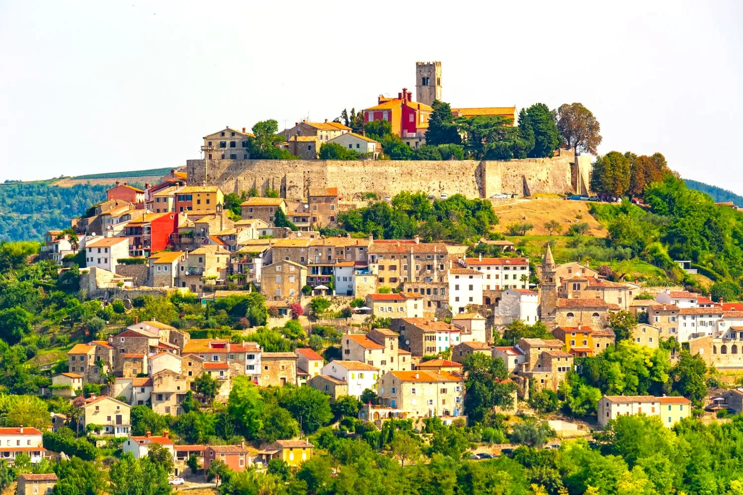 Motovun hilltop town, Istria