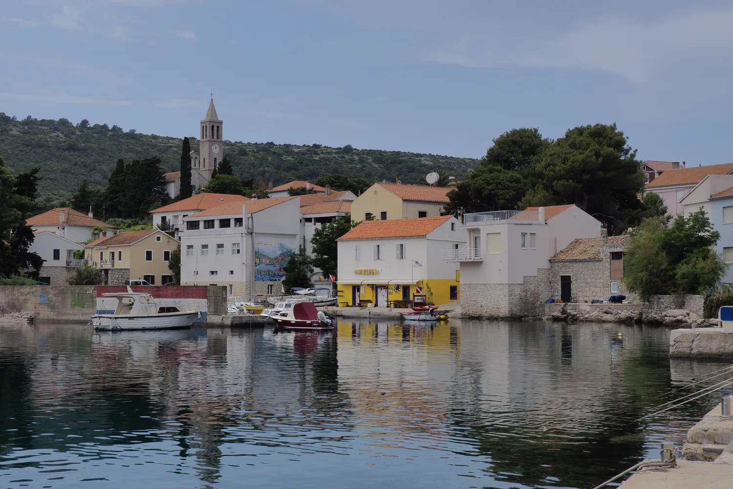 Sali village harbour, Dugi Otok